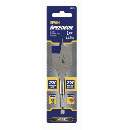 IRWIN BIT SPEEDBOR FLAT 1-1/4"" 87920